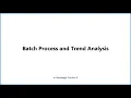 Batch Process and Trend Analysis In Geomagic Control X