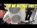 Senville Ducted Heat Pump HVAC Installation Sure Beats Oil Heat