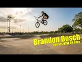 Brandon Dosch rides the skatepark and shows off his new DK bike
