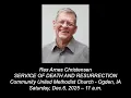 12-6-2025 - Rex Christensen Funeral Service