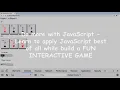 JavaScript DOM Game Blackjack JavaScript Game from Scratch - learn Game Development