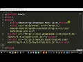 Lecture 9 Bootstrap using Sublime Editor and Chrome