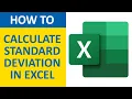 How to Calculate Standard Deviation In Excel