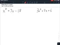 Factoring Refresher