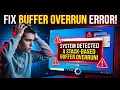 How to Solve Stack Based Buffer Overrun Error in Windows 10 11 Try These Simple Fixes