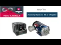Infilink HMI - Quick Tips Extracting BIts and Bytes from a register value