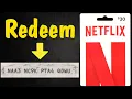 How to Redeem a Netflix Gift Card Code To Add Credit to an Existing Account or Set up New Account