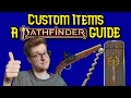 How to Make Custom PF2e Items