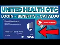 United Health OTC Login Benefits Catalog