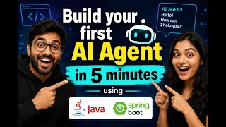 Chapter 1 Build Your First AI Agent with Spring Boot Spring AI Java Beginner to Production