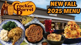 Cracker Barrel s NEW 2025 Fall Menu Lineup Review