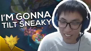 Doublelift - "I'M GONNA TILT SNEAKY!" - League of Legends Funny Stream Moments & Highlights