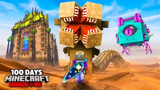 I Survived 100 Days in a SUPERIOR RPG in Minecraft Hardcore