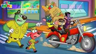 Köpekler, Süpermarketi Soyan Fare Hırsızların Peşine Düştü! 🐶🐭| Rat-a-Tat