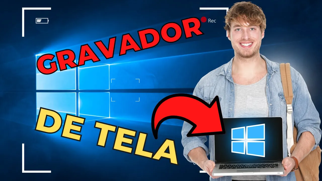 O QUE NINGUÉM MOSTRA SOBRE O GRAVADOR DE TELA DO WINDOWS 10! (GRAVA REUNIÃO DO MEET)