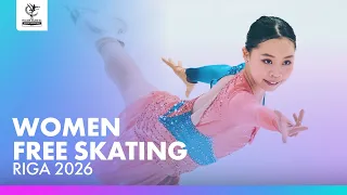 Junior Women Free Skating Riga 2026