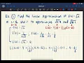 Example 1 Linear Approximation Differential Calculus Sir Gelo Lopez