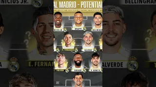 تشكيلة ريال مدريد في الموسم المقبل 