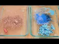 Mixing Makeup Eyeshadow Into Slime! Pink vs Blue Special Series Part 46 Satisfying Slime Video