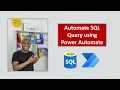 Automate SQL Report Generation with Power Automate