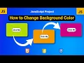 2024 Interactive Color Changer JavaScript Click Effects Tutorial MZCode01
