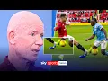 Lagu ''Studs on knee, it's a red card'' Dermot on Dalot Manchester derby challenge | Ref Watch