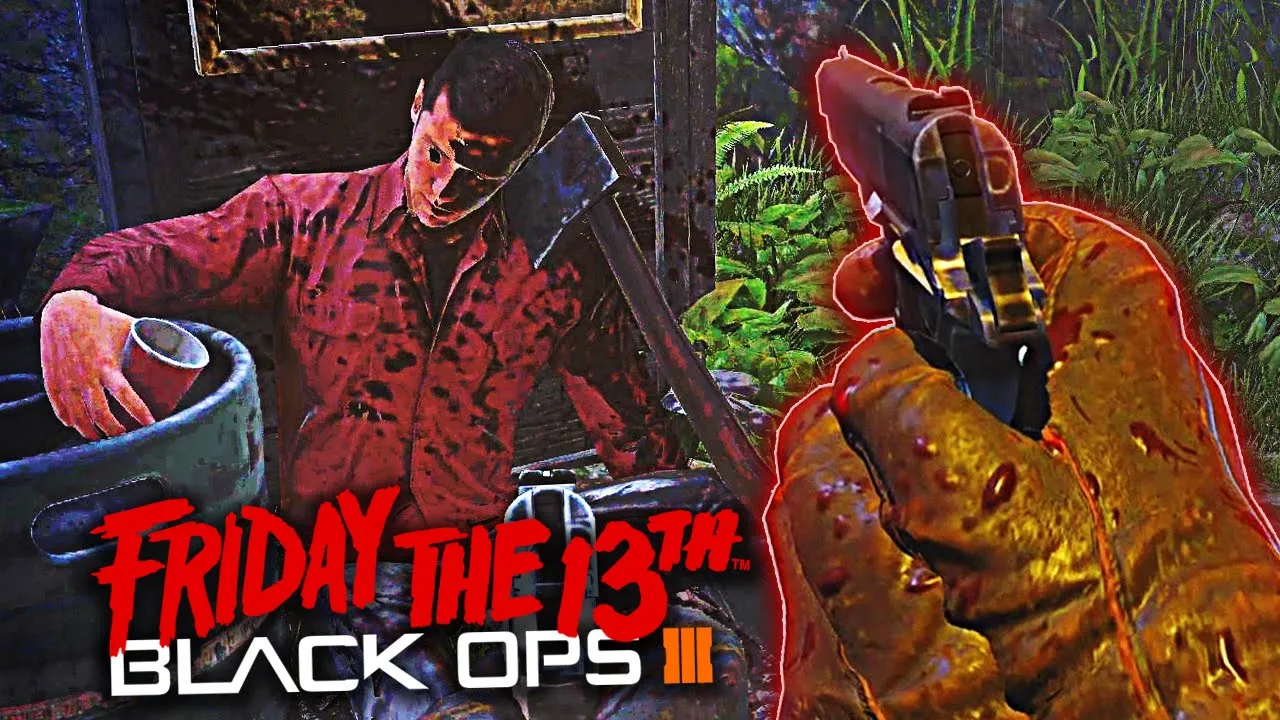 o MAPA do FILME SEXTA-FEIRA 13 no COD ZOMBIES!!! - Custom Zombies BO3 CAMP BLOOD