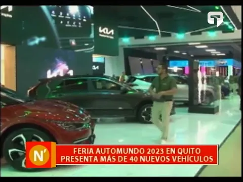 Feria Automundo 2023 en Quito presenta más de 40 nuevos vehículos