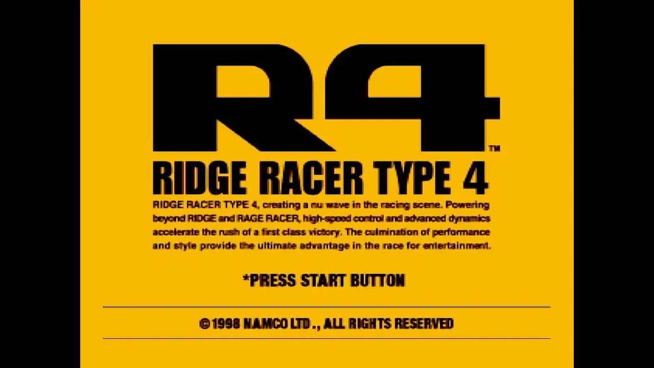 [BGM] [PS] R4／RIDGE RACER TYPE 4