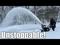 The new Troy-Bilt 34 inch Two-Stage Gas Snow Blower is the best thrower I ever used