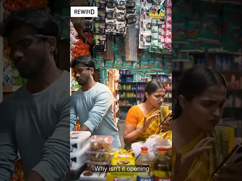 Side-la👀Yaruna vechrkiya mama⁉️ #shalinistores #youtubeseries #trending #shortsfeed #series