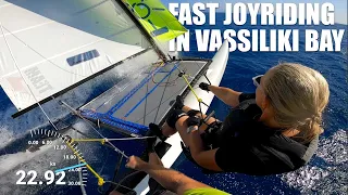 How fast can a Hobie 16 go?