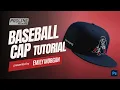ProLine Photoshop Tutorial Episode 1 Baseball Cap Mockup Template ft Emily Morgan