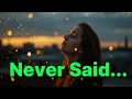 Download Lagu 🎵  The Words I Never Got to Say  | Official Music Video | 🎹Still Waiting at the Door,   love song