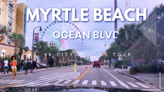 Scenic Myrtle Beach Drive - A Relaxing Driving Tour in 4K