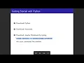 Getting started with Python for TDA Sarah Percival