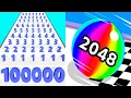 Number Master VS Ball Run 2048 - All Levels Gameplay Android iOS Ep 4