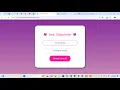 love calculator using HTML and CSS
