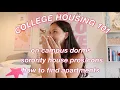 COLLEGE HOUSING 101 sorority houses freshman dorms apartments more The University of Texas