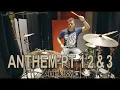 Download Lagu Blink 182 - Anthem parts 1 2 and 3 (Drum Cover)