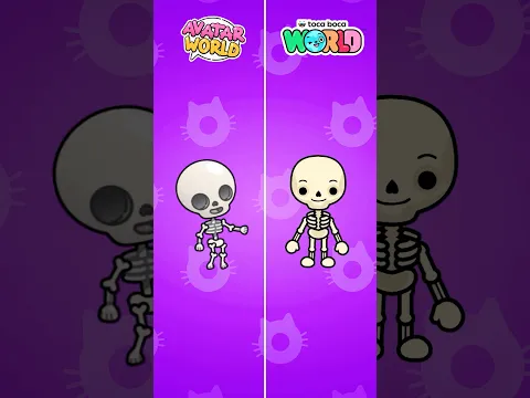 Halloween items: Toca Boca vs Avatar World π
