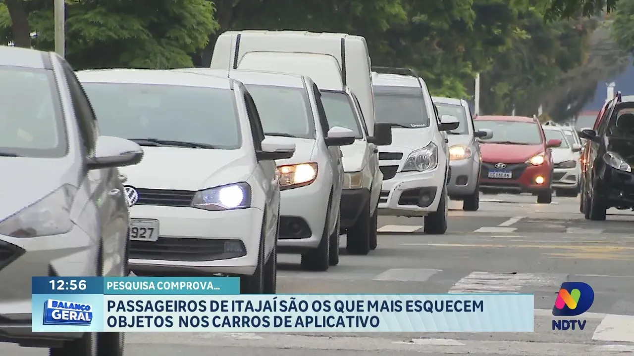 Itajaí Lidera Ranking de Esquecimentos no Uber no Brasil