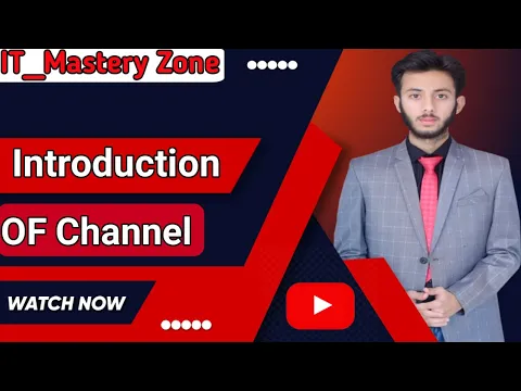 Download MP3 Introduction of channel _ First video on you tube You-tube intro video of channel