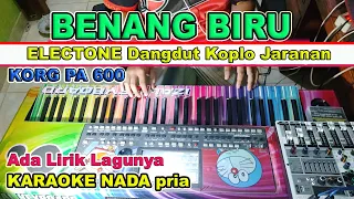 benang biru karaoke nada pria sampling glerr keyboard pa 300 600 700 900 