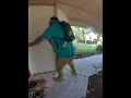 Download Lagu Guy Trying To Kill Wasps Get Scared by One and Falls Down - 1331187