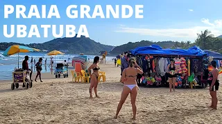 PRAIA GRANDE UBATUBA Uma das mais BADALADAS do Litoral Norte