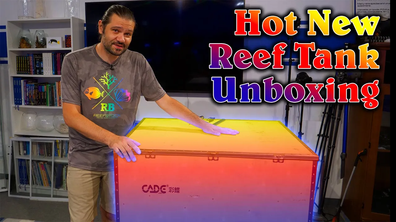Unboxing the New ADVANCED All In One Reef Tank from CADE, Pro Reef 900 S2