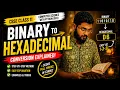 Binary to Hexadecimal Conversion in 5 Minutes CBSE Class 11 Computer Science with Python 083