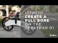 How To Create a Full Bore on the TeraTrak R1