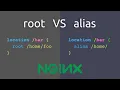 Nginx alias vs root what s the difference
